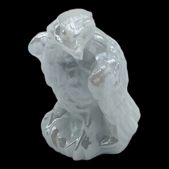 Boyds Glass Bernie the Eagle Figurine 1992 Columbus White Carnival - B465 - Picture 3 of 13